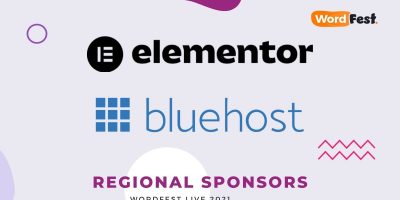 WordFest Live 2021 Sponsors - Elementor & Bluehost